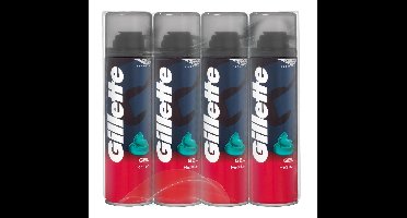 Gillette Classic Regular - 4x200ml - Scheergel