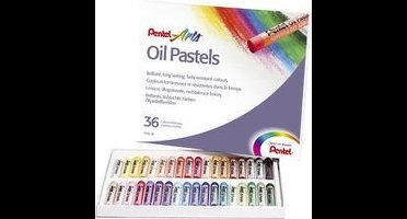 Pentel pastelkrijtjes 36 stuks