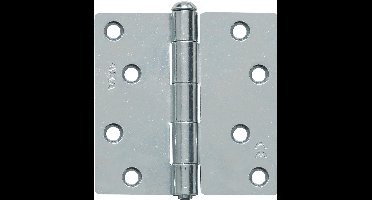 Scharnier - Gegalvaniseerd - Staal - AXA - AXA Smal1103 rechte hoek 89x89mm staal gegalvaniseerd