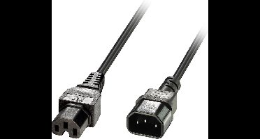 Lindy Verlengkabel Naar Iec C14 C15 2 Meter, Duurzaam En Veilig.
