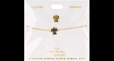 Depesche armband goud plated fantasiearmband voor kinderen 20 cm.