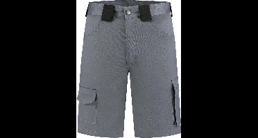EM Workwear Bermuda Korte Werkbroek kat/pol Grijs - Maat 60