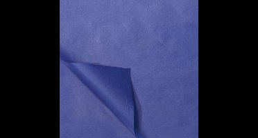 zijdevloei 50 x 70 cm 100 vel donkerblauw