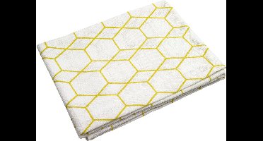 Briljant Baby hydrofiel luiers - Grid 70 x 70 cm - ochre - 3 stuks