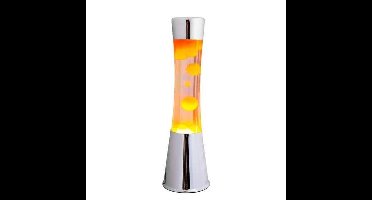 Fisura Lavalamp Chroom Oranje lava