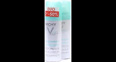 Vichy Deo Anti-Transpirant 48u Aerosol Duopack 2de -50% - 2 x 125ml