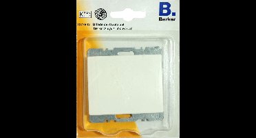 BERKER serie Arsys, blinde centraalplaat, inbouw |WIT