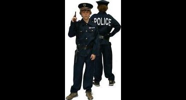 Politie jongen met kepie - Maat 116