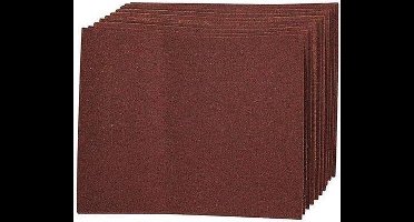 Silverline Aluminiumoxide schuurvellen, 10 Stuks 150 korrelgrofte