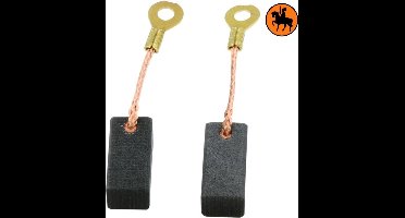 Koolborstelset voor Bosch M 41 S - 6,4x8x16,5mm - Vervangt 2.604.320.906