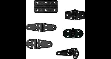 Polyamide scharnier - 63x40mm