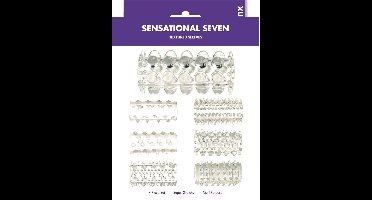 Me you Us Sensual Seven Textured Sleeves Transparent Small