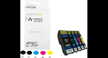 Improducts® Huismerk Inktcartridge Alternatief Epson 26XL 26 XL multi pack Versie V5
