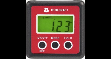 TOOLCRAFT TO-4988565 Digitale hoekmeter 360 °