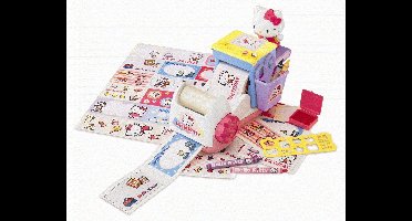hello kitty 2 in 1 sticker en card maker