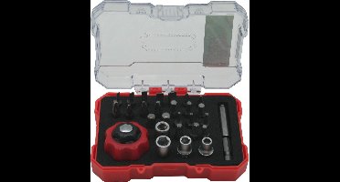 Handratel - Handratelset - Auto - Reparatie - Bitset - Bitjes - 29 Delig