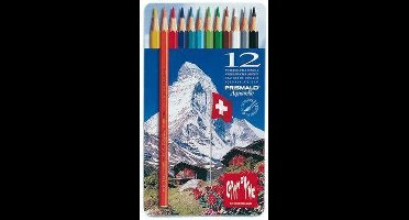 Kleurpotloden Caran d'Ache Prismalo doos 12 stuks