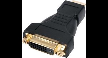 Valueline VC-003G tussenstuk voor kabels HDMI A DVI-D Zwart