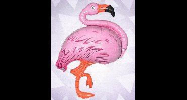Flamingo folie ballon 81 cm