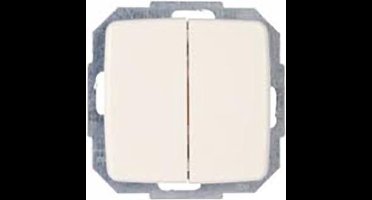 Kopp Rivo wissel/wissel schakelaar wit