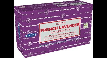 SATYA NAG CHAMPA WIEROOK STOKJES - Franse Lavendel - 180 STOKJES