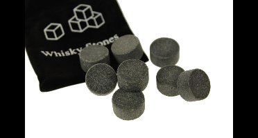 Whisky Stenen Rond - Ijsblokjes vervanger - Set van 9