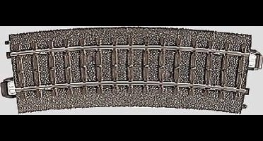 H0 Märklin C-rails (met ballastbed) 24215 Gebogen rails 6 stuk(s)