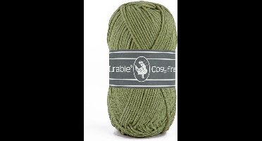 Durable Cosy Fine - acryl en katoen garen - Khaki, leger groen 2168 - 5 bollen