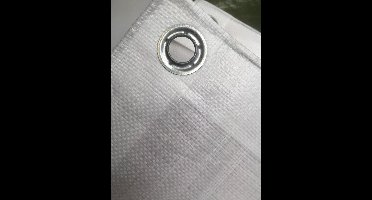 Afdekzeil | Bouwzeil | Dekzeil | Dekkleed | Bache | PE-260 -- Extra zwaar! | 4x6 Groen