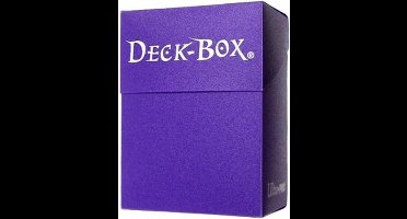 Speelgoed | Kaartspel - Deckbox Solid Purple C30