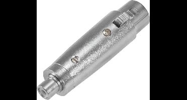 OMNITRONIC Adapter RCA(F)/XLR(F)