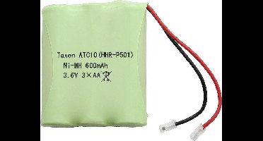 Batterij / accu 3,6v Ni-MH 600mAh KX-A36, P-P501, P504