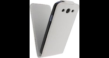 Xccess Leather Flip Case Samsung i9300 Galaxy SIII White