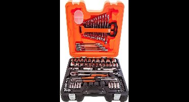 Bahco S87+7 Doppenset, 94-delig, 1/4" en 1/2"
