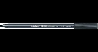 Kalligrafiepen edding 1255 3.5mm zwart