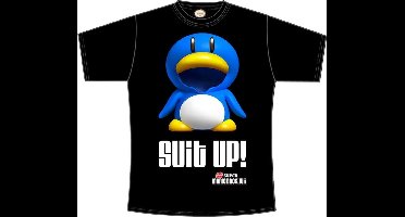 Nintendo- Bl.. Suit Up. Mens Tshi-M