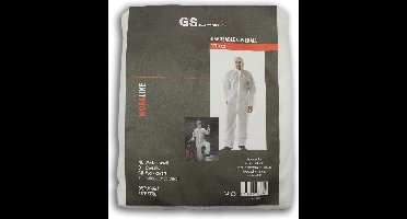Wegwerpoverall - stofjas / schildersoverall / wegwerp jas overall - one size wit