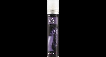 Haar en lichaam spray paars UV 75ml