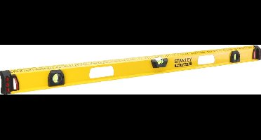 STANLEY FatMax I-Beam Waterpas 120cm - 3 libellen - 2 ingebouwde handvatten