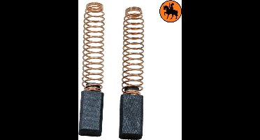 Koolborstelset voor Black & Decker KR650CRFA - 6,3x6,3x11mm