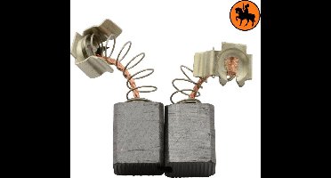 Koolborstelset voor Black & Decker Schuurmachine KD975 - 6x9x11,3mm