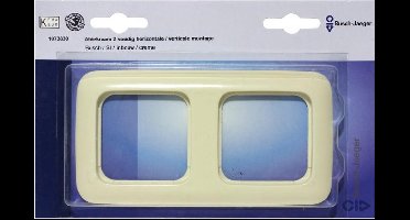 BUSCH-JAEGER SI 2-voudig afdekraam | CREME