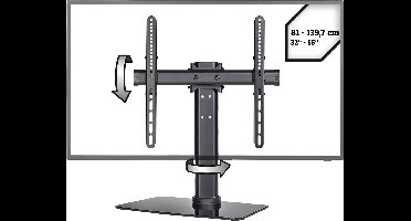 SpeaKa Professional SP-TT-05 TV-voet 81,3 cm (32) - 139,7 cm (55) Kantelbaar en zwenkbaar