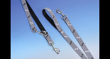 Nobby lijn reflect met reflectoren grijs 1 x 120 cm - 1 st