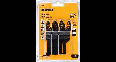 DeWALT DT20713 Multitoolset 10x43 30x43 mm