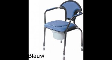 Toiletstoel Po stoel WC stoel verstelbaar blauw