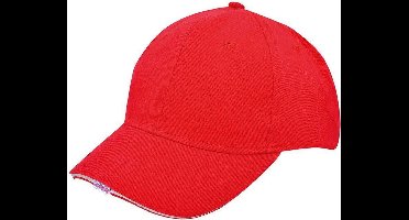 Benza Baseball Cap met led verlichting - Rood