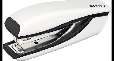 Leitz WOW Mini Nietmachine - Capaciteit van 10 vel - Inclusief Nietjes - Voor Kantoor En Thuiswerken - Wit
