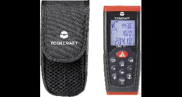 TOOLCRAFT LDM100H Laserafstandsmeter 100 m