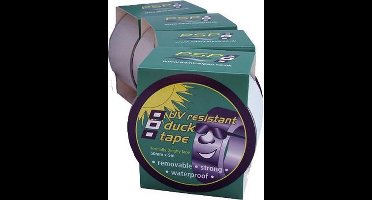 Ducktape uv bestendig grijs 50mm/5mtr